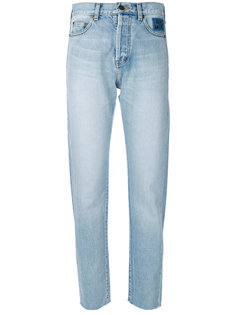 джинсы с высокой посадкой Saint Laurent
