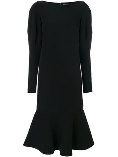 приталенное платье с расклешенным подолом Si Jay