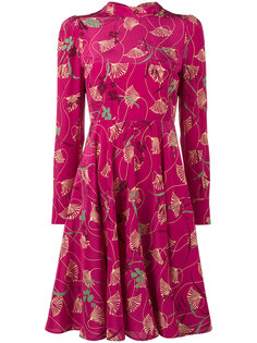 платье с цветочным принтом Valentino