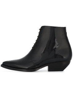 ботинки Theo на шнуровке Saint Laurent