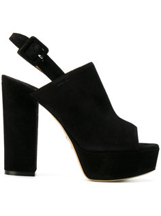 peeptoe platform pumps Paul Andrew