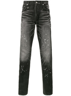 джинсы кроя слим Paint Splatter Uniform Experiment