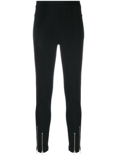 zip detailed skinny trousers T By Alexander Wang