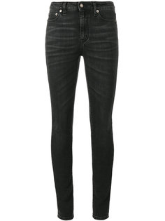 выбеленные джинсы скинни Saint Laurent