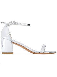 блестящие босоножки Stuart Weitzman