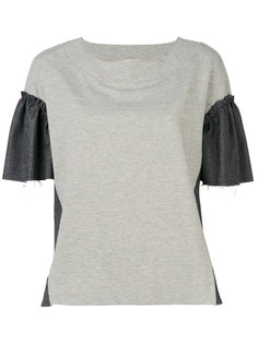 melange T-shirt Semicouture