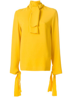 блузка с бантом на шее Joseph