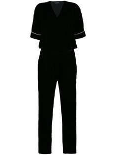 piped trim jumpsuit Designers Remix
