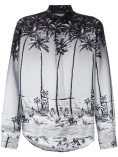 рубашка с пальмами Christian Pellizzari