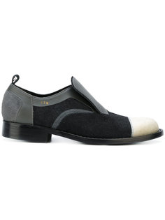 contrast lace up shoes Comme Des Garçons