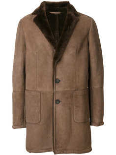 buttoned shearling jacket  Desa 1972