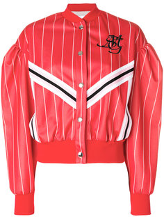 спортивная куртка с полосками  MSGM