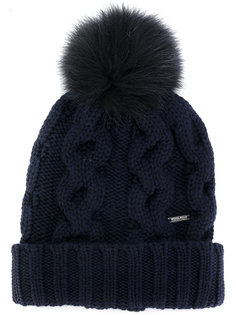 bobble knitted beanie Woolrich