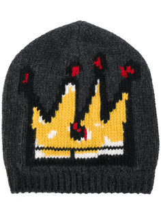 crown intarsia beanie  Dolce & Gabbana