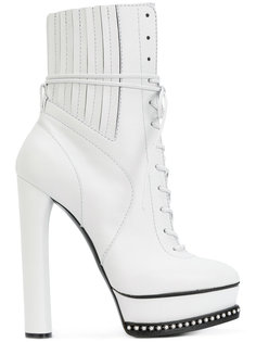 City Rock platform ankle boots Casadei