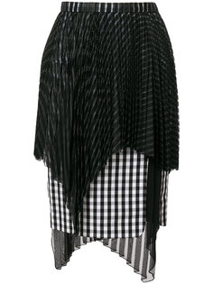 checked skirt  Facetasm