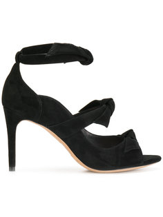 bow detail open-toe pumps Alexandre Birman