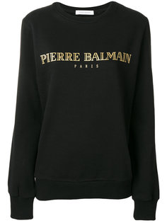 джемпер с логотипом Pierre Balmain