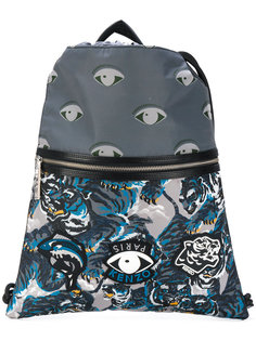 Eye patch drawstring backpack Kenzo