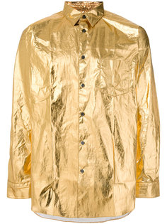 куртка с металлическим отблеском Comme Des Garçons Shirt Boys