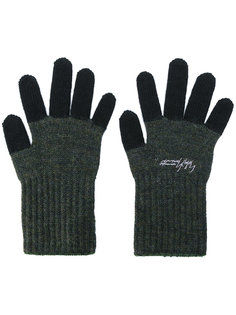 contrast gloves Yohji Yamamoto