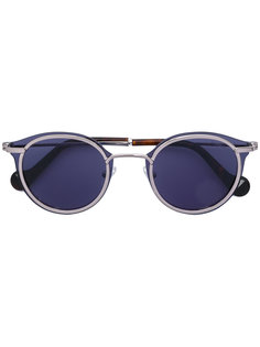 round frame sunglasses Moncler Eyewear