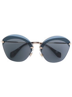 oversized sunglasses Miu Miu Eyewear