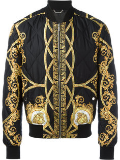 куртка бомбер Lenticular Foulard Versace
