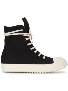 парусиновые хайтопы Rick Owens DRKSHDW