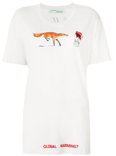 футболка Fox Off-White