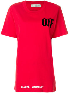 футболка Global Warming Off-White