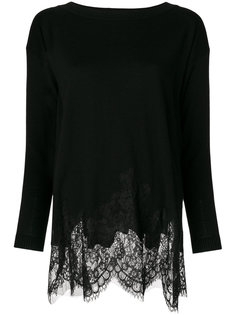 топ с кружевной отделкой  Ermanno Scervino