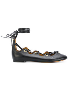 балетки со шнуровкой  Isabel Marant