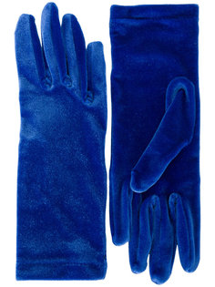 классические бархатные перчатки Balenciaga