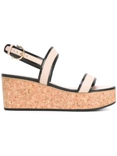 босоножки на танкетке Salvatore Ferragamo