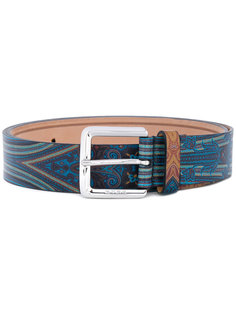 paisley buckled belt Etro