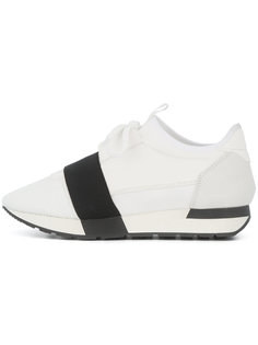 монохромные кроссовки Race Runner Balenciaga