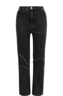 Укороченные джинсы прямого кроя с бахромой Rachel Comey
