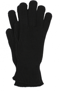 Шерстяные вязаные перчатки Moncler