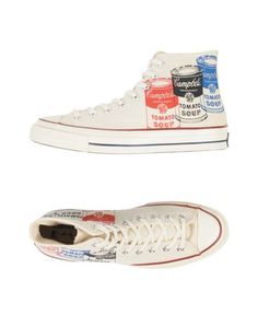 Высокие кеды и кроссовки Andy Warhol x Converse