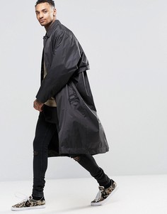 Фестивальный oversize‑тренч ASOS - Черный