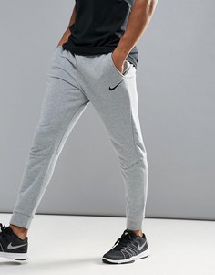 Суженные книзу серые брюки Nike Training Dri-FIT 860371-063 - Серый