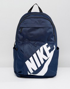 Темно-синий рюкзак с логотипом Nike BA5381-451 - Темно-синий