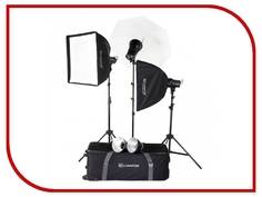 Комплект студийного света Lumifor Amato 200 Advance KIT LX-200-3SSU KIT