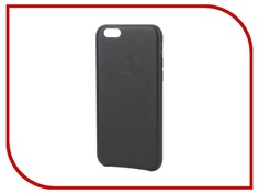 Аксессуар Чехол APPLE iPhone 6S Leather Case Black MKXW2ZM/A