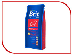 Корм Brit Premium Adult L15kg для собак 9409/132321 Brit*