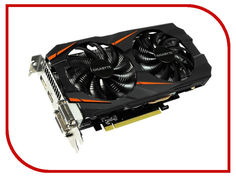 Видеокарта GigaByte GeForce GTX 1060 1531Mhz PCI-E 3.0 6144Mb 8008Mhz 192 bit 2xDVI HDMI HDCP Windforce GV-N1060WF2-6GD