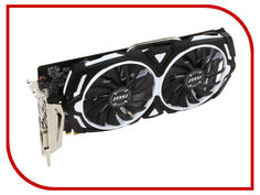 Видеокарта MSI GeForce GTX 1060 1544Mhz PCI-E 3.0 3072Mb 8008Mhz 192 bit DVI 2xHDMI HDCP GTX 1060 ARMOR 3G OCV1
