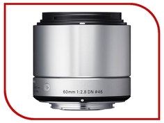 Объектив Sigma Micro 4/3 AF 60 mm F/2.8 DN ART for Micro Four Thirds Silver