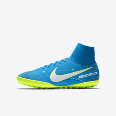 Футбольные бутсы для игры на искусственном газоне для школьников Nike Jr. MercurialX Victory VI Dynamic Fit Neymar